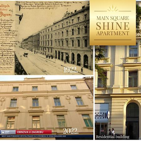 Luxurios And Historic Apartment "Shine" - Right On The Main Square Ζάγκρεμπ Εξωτερικό φωτογραφία