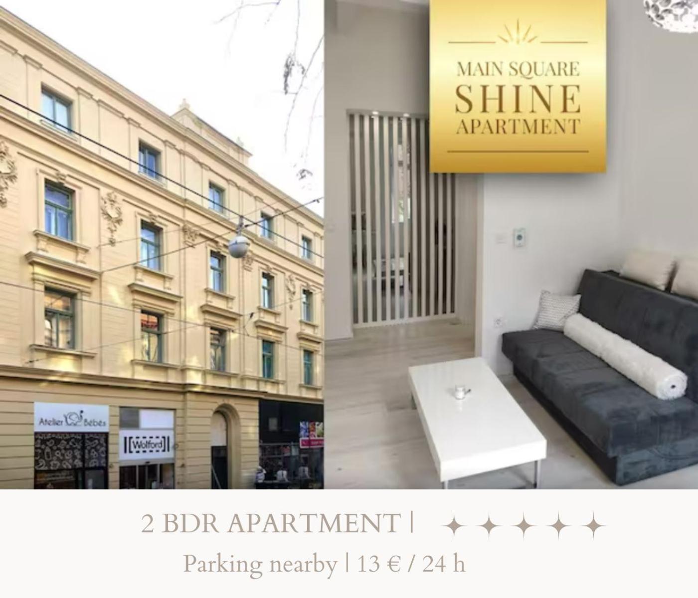 Luxurios And Historic Apartment "Shine" - Right On The Main Square Ζάγκρεμπ Εξωτερικό φωτογραφία